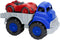 Green Toys Flat Bed Truck Blue/Grey & Race Car Red, 12 months
