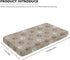 Streeyiu 52x28x8 Brown Dog Paws Baby Crib Sheets for Boys Girls Paw Fitted Crib Sheet for Standard Crib and Toddler