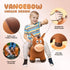 Bouncy Horse for Toddlers 1-3 - Inflatable Ride on Animal Hopper Toys for Kids