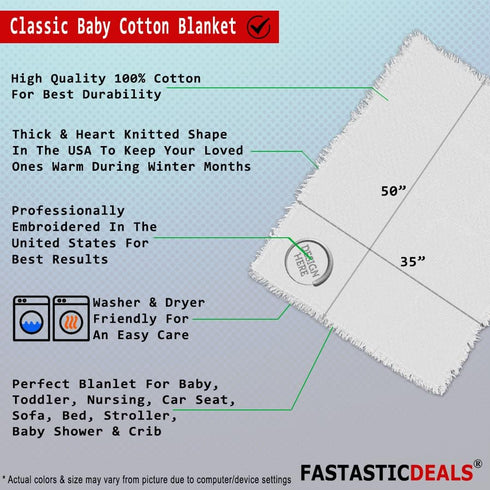 Fastasticdeals Snub Nose Tow Truck Baby Blanket - Perfect for Boys & Girls