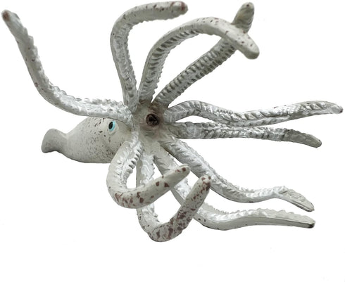Gemini&Genius Squid Toy for Kids - Marine Animal Ocean World Toy Figure - 6 Inches Length-Sea Animal Action Figure Toy for Kids