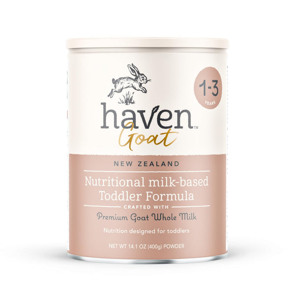 Haven Goat Toddler Formula, Grass Fed Whole Goat Milk Powder for Toddlers