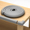 Sharp Edge 16.2ft Furniture Safety Guards, Protective Foam Cushion with 15ft Bumper and 4 Adhesive Childsafe Corners