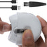 Fizocosisto Light&2 Trimmer Electric Nail Clipper with Speeds,Nail Clippers with Nail Scraps Box,Portable Nail