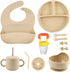 Silicone Baby Feeding Set, Baby Feeding Essentials, Baby Suction Bowl, Plates, Bib,