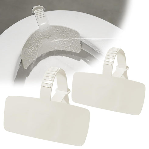 Doytn Toilet Pee Splash Guard Urine Deflector Blocks Leaks Center Strap with Built-in
