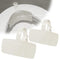 Doytn Toilet Pee Splash Guard Urine Deflector Blocks Leaks Center Strap with Built-in