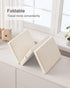 YACODAVO Foldable Baby Changing Pad with Vegan Leather Cover, Standard Side Waterproof & Wipeable Changing Pad