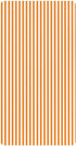 CZXW Stripes Orange White Crib Sheets Fitted 52" x 28" Natural Cotton Soft