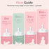 Set Nipple,0-3 Months,BPA-Free,4 oz 6 oz,2 Pack COMI Natural Glass Baby Bottles for Breastfeeding Babies,Newborn