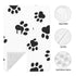 Hcpwzrf Animal Paw Print Baby Car Seat Cover & Nursing Cover - Breathable Stretch Multi-Use Cover for Breastfeeding