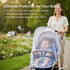 LABRUSID 2 Pack Universal Mosquito Net for Strollers - Breathable Insect Netting Protection for Babies, Fine Mesh Bug