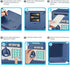 Piggy Bank, Electronic Password Cash Coin Can, Auto Scroll Paper Money Saving Box Toy Gift for Kids
