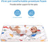 Pack 38" 26" 1.5", Lillibearas and Play Mattress x x Firm Support and Comfort Foam, Soft Playard Mattress for Babies