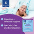 Lovebug Award Winning USDA Organic Probiotic for Babies | Multi-Strain 4 Billion CFU | Easy-to-Take Powder | 60 Packets