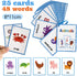Animals Learning Flashcards, High Frequency Words for Kindergarten to 1st Grade, ESL Teaching Materials
