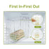 generic Breast Milk Storage Container Freezer Storage Container Acrylic Reusable Transparent Detachable Milk Freezer
