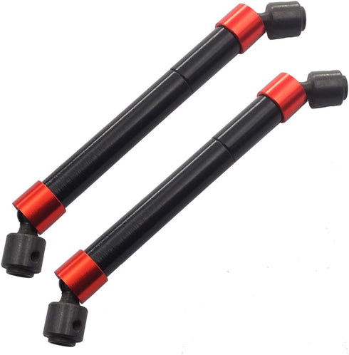2PCS ShareGoo Rear Metal Drive Shaft CVD Center Axle Dogbone, 121-155mm Compatible with Traxxas TRX-4 324mm Wheelbase