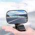 DZY135QQ 360 Monitor(2pcs) Rotates Car View Back Seat Mirror Car Mirror Facing Rear Ward Infant Care Square