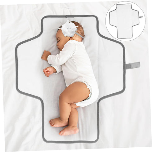 TOYANDONA Portable Changing Pad Compact Diaper Changing Mat for Travel Outdoor Use Stylish Design Safe Materials