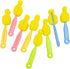 AUEAR Milk Bottle Nipple Brushes, Pacifier Sponge Cleaning Set for Bottles and Accessories (8 Pcs)