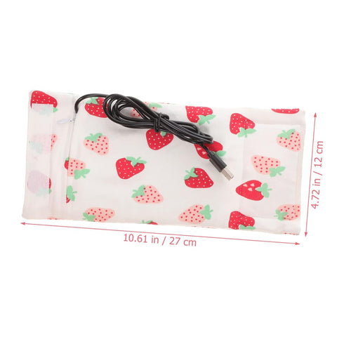 USB Portable Milk Warmer Bag for Travel Convenient Bottle Insulation Cover Reliable Heating Durable Cloth Material