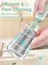 Set, 360 2000 Set Yasew Electric Bottle Brush Cleaner, Baby Bottle Brush Travel Efficient Cleaning, Durable mAh