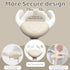 2-in-1 10 6-36 Baby Shower Stand with Support, Sitting & Standing Baby Bath Stand with Anti-Slip Base, Levels