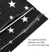 Haskirky 2 Night Stars Black Pcs Cloth Diaper Wet Dry Bags,Waterproof and Washable Bag for Travel Reusable Wet Bag