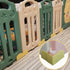 Abaodam 2Pcs Playpen Stabilizer, Replacement Anti Slip Gate Support Feet for Playpen Safety Baffle