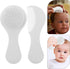 Set GALPADA Hair Brush and Comb for Newborns and Infants, Soft Bristles Scalp Massage, Gentle Cradle Cap Brush