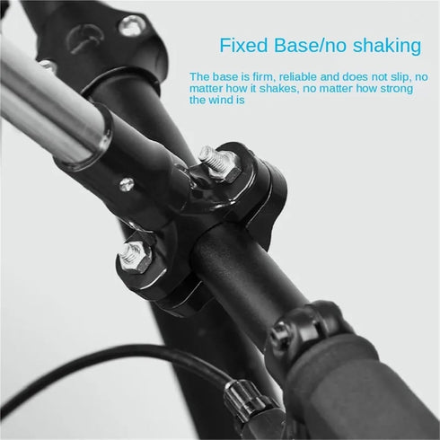 Yiodauh 2 Bike Umbrella Stand Pcs Adjustable Mount Stand Folding Umbrella Bracket Stretch Parasol Holder Wheelchair