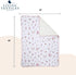 Living Textiles Jersey Sherpa Blanket - Mushroom House