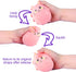 10 JOYIN Pcs Jumbo Easter Eggs Filled with Cute Stress Reliever Animal Squishy Toy for Easter Egg Hunt, Kids Party