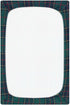 Cozy 28x52 inch Kigai Red Blue Green Plaid Crib Sheet for Boys and Girls Jersey Knit Fitted Baby Sheet for Standard