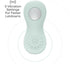 2-in-1 Zomee Cooling Lactation Massager Breastfeeding Support with Cooling & Gentle Vibration, Portable Rechargeable