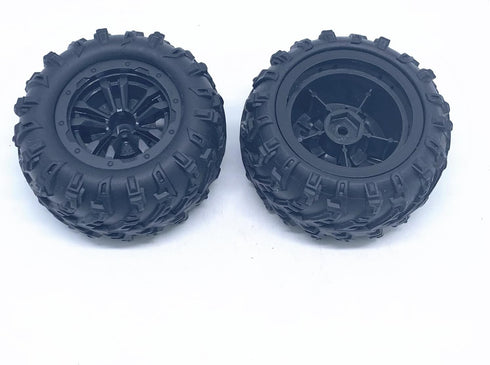 4PCS 85MM Tire Wheel Tyre RC Spare Parts, Compatible with JJRC Q117-A Q117-B RC Car