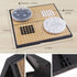 SongYun Magnetic 19x19 Go Game Set - 11-Inch Folding Board with 361 Plastic Go Stones
