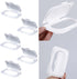 YTRUOYI 5 Pack Packs Countainer Wipe Holder Wipes Flip Lid Reusable Wipe Dispenser Cover Travel Wipes Case for Water