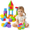 Large Building Blocks for Toddlers 2-3, Big Foam Bath Toys, Soft Stacking Blocks Set for 18+ Month Olds