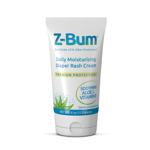Z-Bum Daily Moisturizing Diaper Rash Cream Baby Diaper Rash, Chafing, Adult Incontinence Irritation