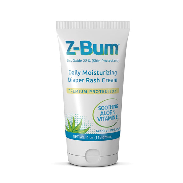 Z-Bum Daily Moisturizing Diaper Rash Cream Baby Diaper Rash, Chafing, Adult Incontinence Irritation
