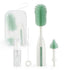 Momcozy Bottle Brush Kit Pro, Innovative Push-Press Design for Deep Cleaning - Bottle Cleaner Brush for Bottle/Breast