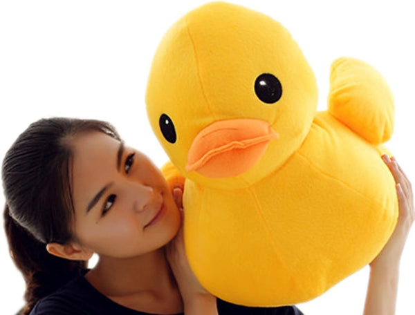 Bansusu 50CM Plush Yellow Duck Soft Stuffed Animal Toy for Kids Birthday