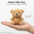 Yaliuliu 24 Pack Mini Stuffed Animals Bulk Tiny Plushies Keychain for Kids, Small Animal Plush Toys for Classroom