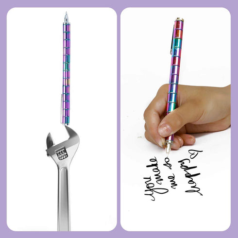 JYlanglin Magnetic Fidget Toy Pen - Christmas gifts for teensStocking stuffersDecompression Gift for Teenagers & Kids