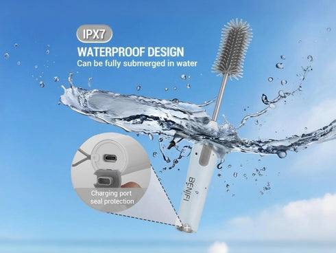 Benifi 11 1 Electric Bottle Cleaner Pro, in Baby Bottle Brush with Drying Rack, Sponge Brush, Silicon Brush, Formula