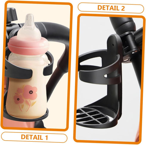 Versatile Wheelchair Cup Holder - Fits Strollers, Walkers, and More
