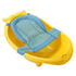 Baby Bath Tub Portable Non-slip Mesh Bathtub, Newborn Infants Toddlers Spine Protection Pad, Folding Bath Mat for Boys