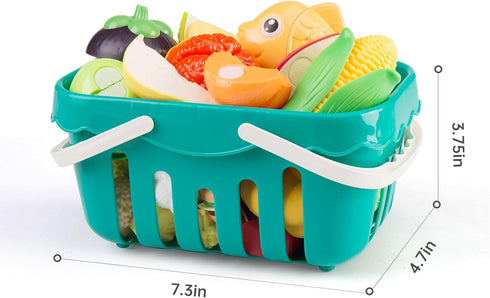 Zero Zoo 240Pcs Set Kids Mini Play Kitchen Accessories, Play Pans, Pots, Cookware with Desserts, Cuttable Veggies & BBQ